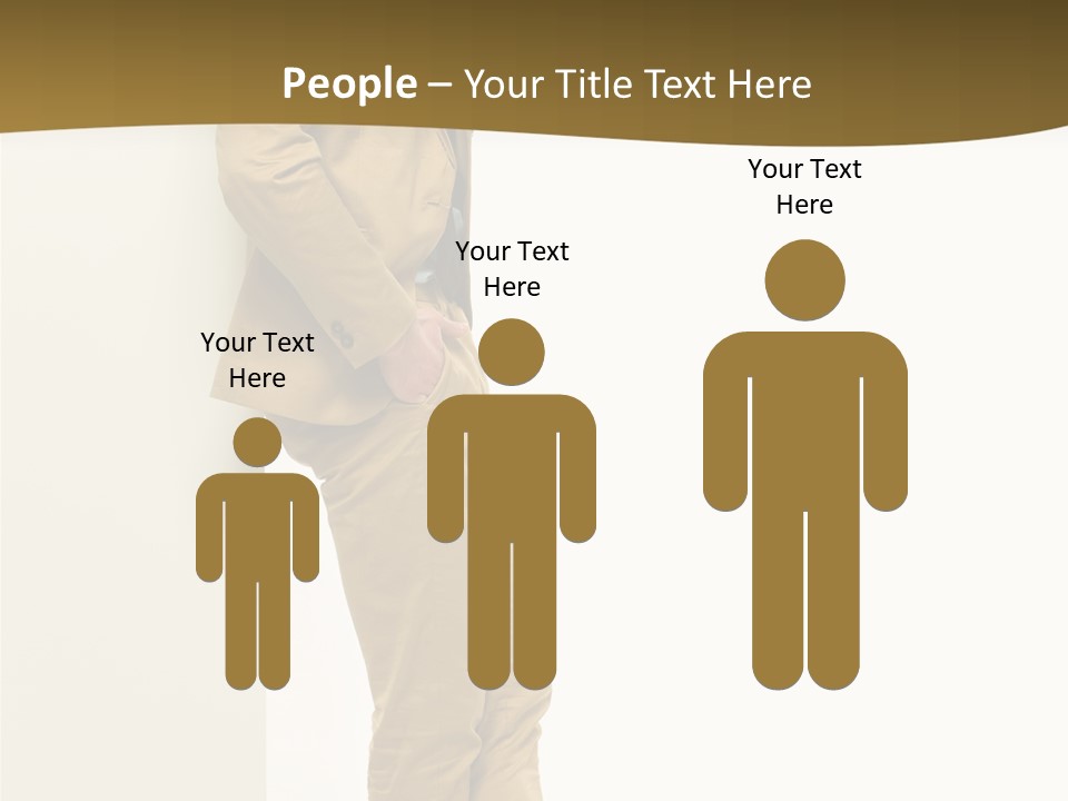 Full Body Board Message PowerPoint Template