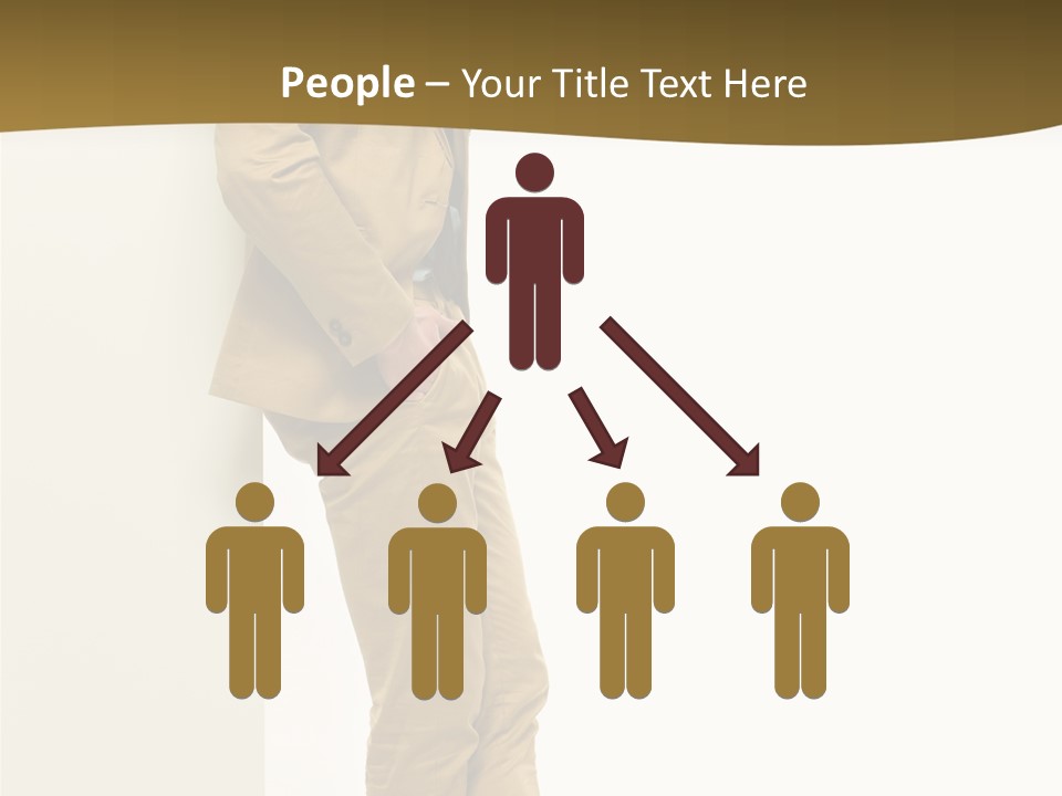 Full Body Board Message PowerPoint Template
