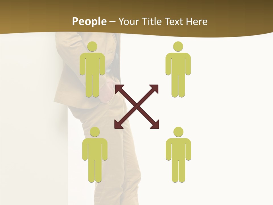 Full Body Board Message PowerPoint Template