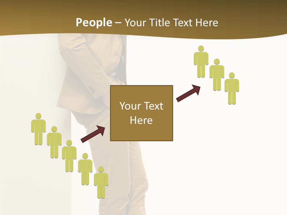 Full Body Board Message PowerPoint Template