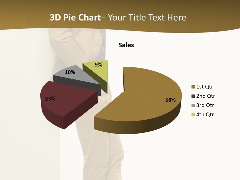 Full Body Board Message PowerPoint Template