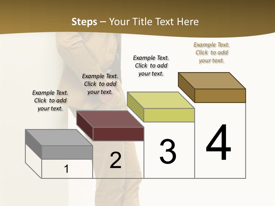 Full Body Board Message PowerPoint Template