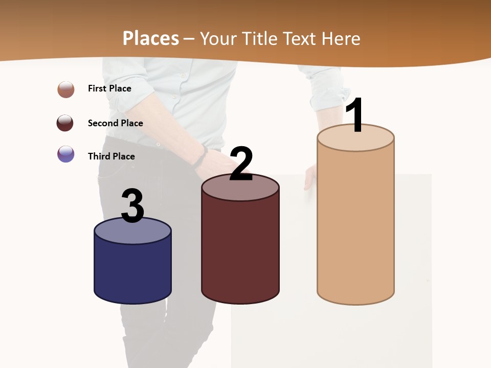 Handsome Placard Positive PowerPoint Template