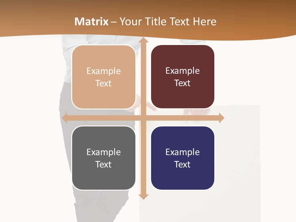 Handsome Placard Positive PowerPoint Template