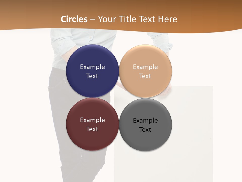 Handsome Placard Positive PowerPoint Template