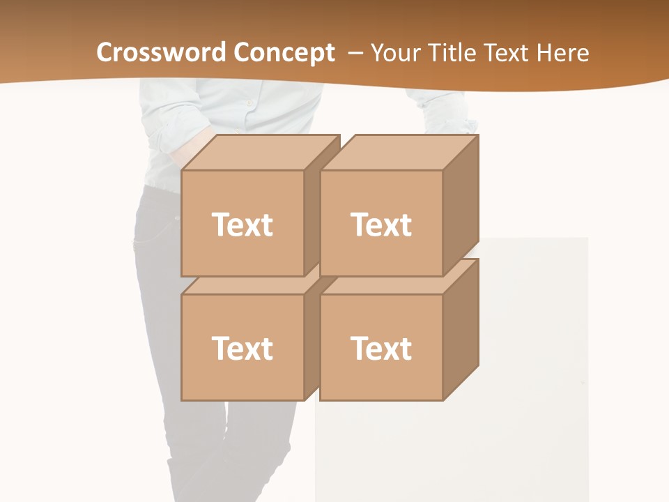 Handsome Placard Positive PowerPoint Template