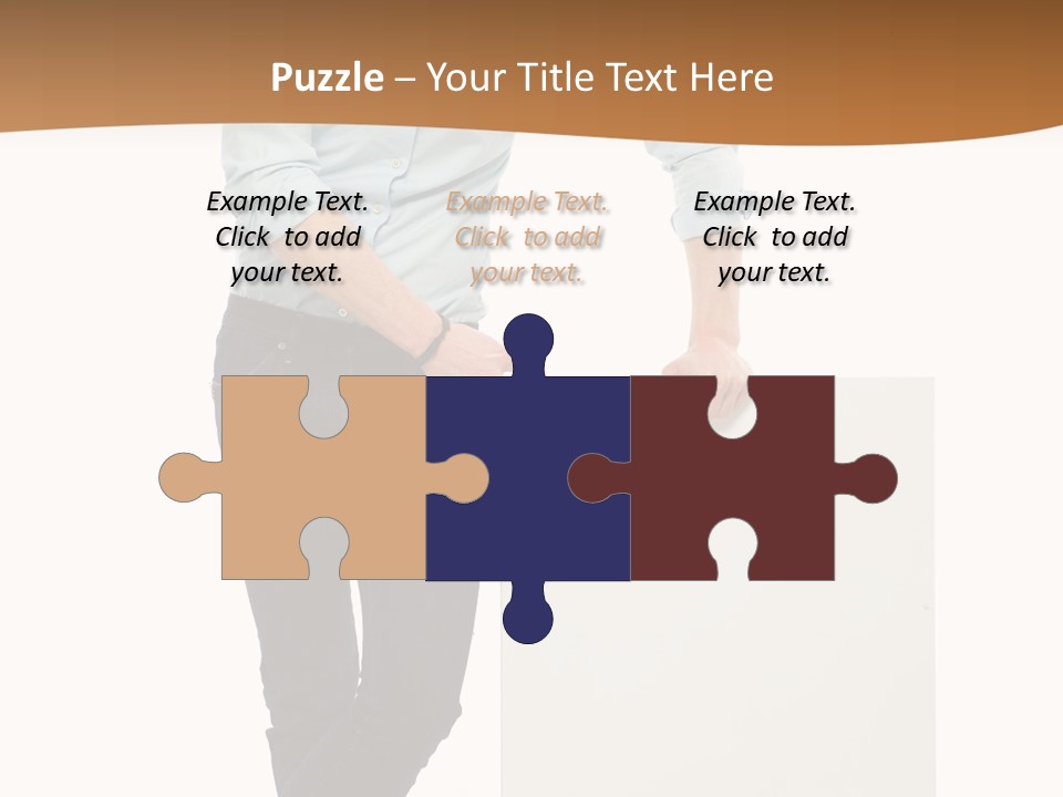 Handsome Placard Positive PowerPoint Template