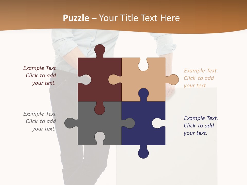 Handsome Placard Positive PowerPoint Template