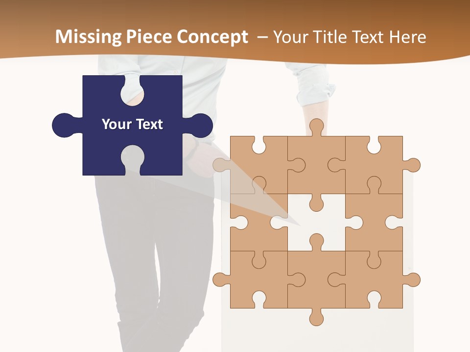 Handsome Placard Positive PowerPoint Template