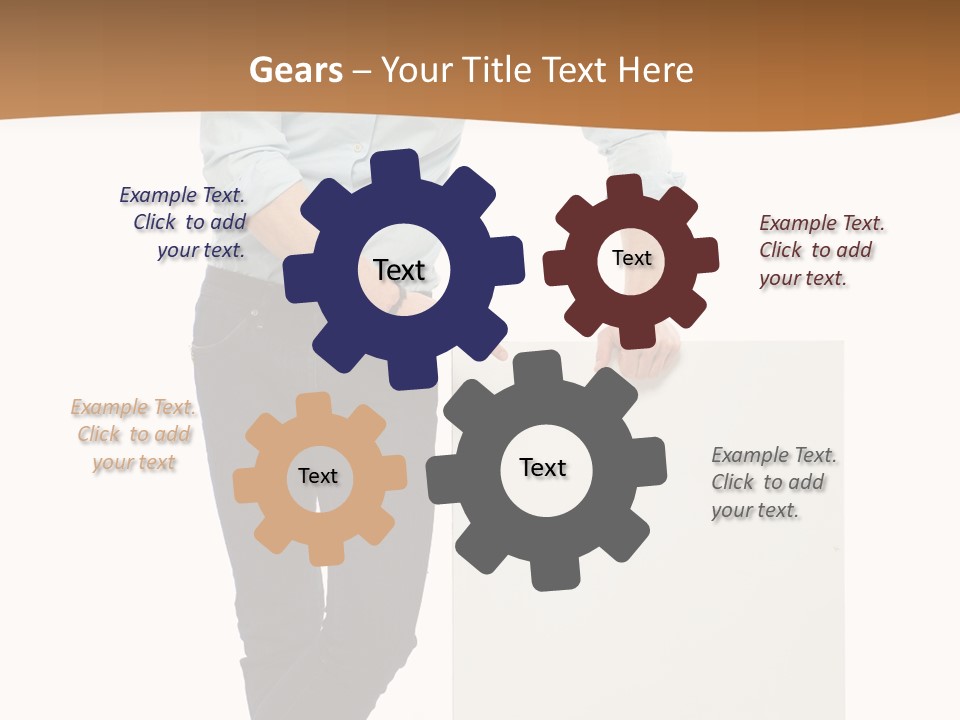 Handsome Placard Positive PowerPoint Template