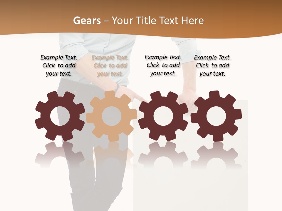 Handsome Placard Positive PowerPoint Template