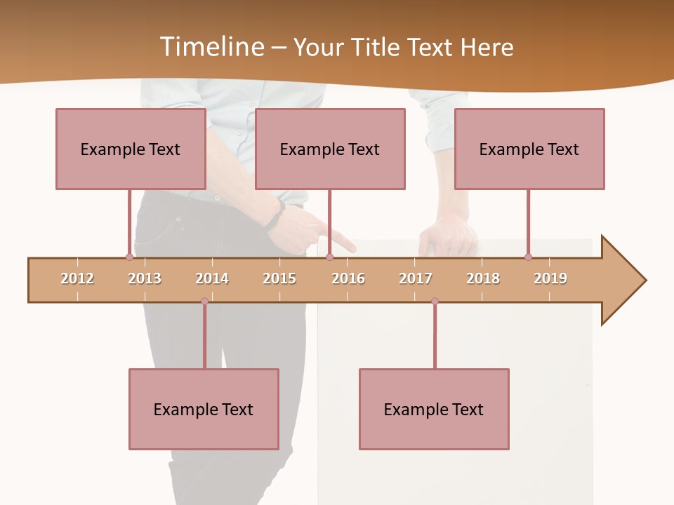 Handsome Placard Positive PowerPoint Template
