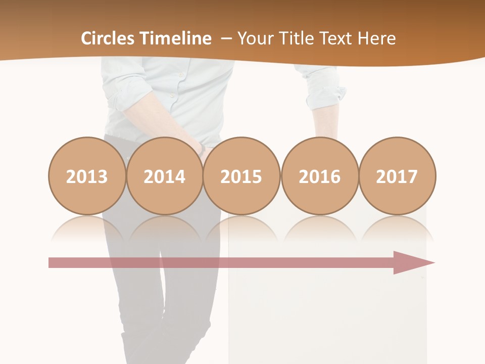 Handsome Placard Positive PowerPoint Template