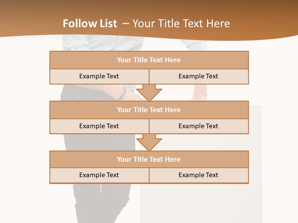 Handsome Placard Positive PowerPoint Template