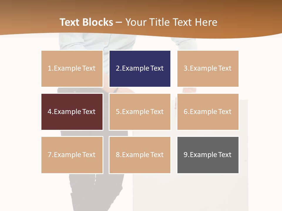 Handsome Placard Positive PowerPoint Template