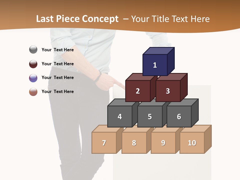 Handsome Placard Positive PowerPoint Template