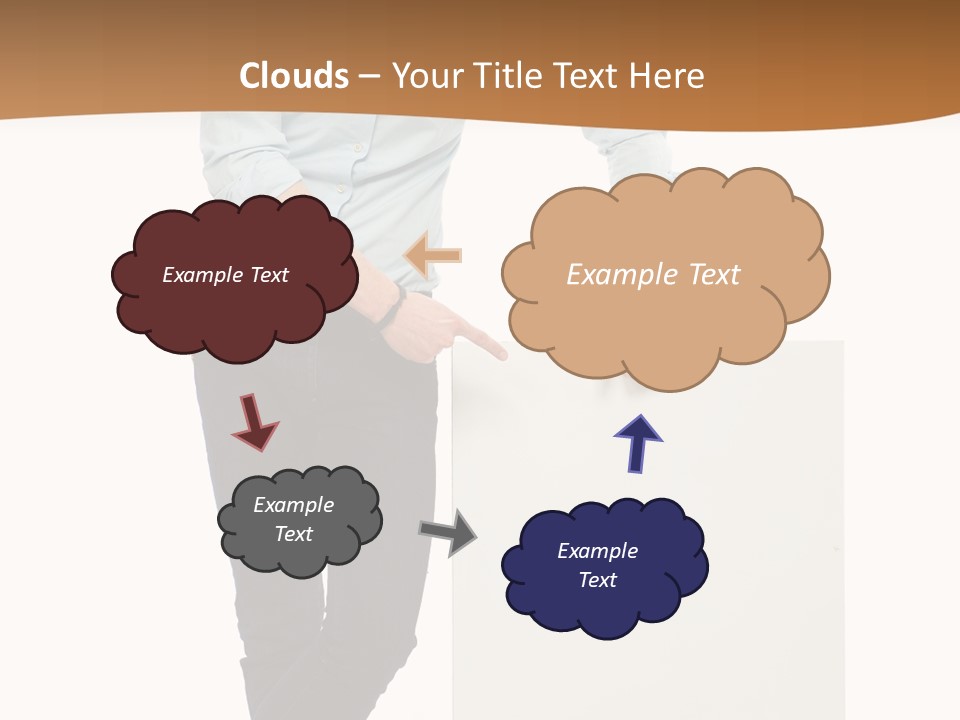 Handsome Placard Positive PowerPoint Template