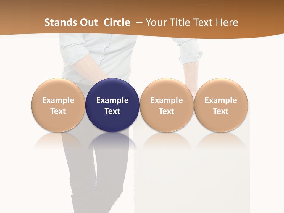 Handsome Placard Positive PowerPoint Template