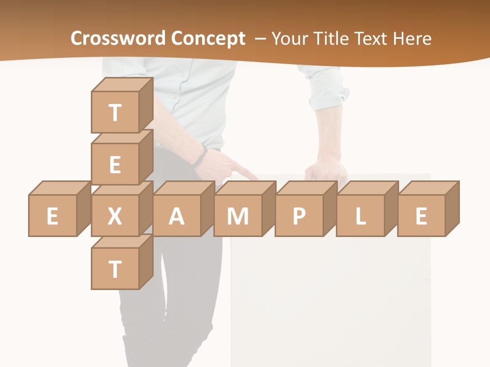 Handsome Placard Positive PowerPoint Template