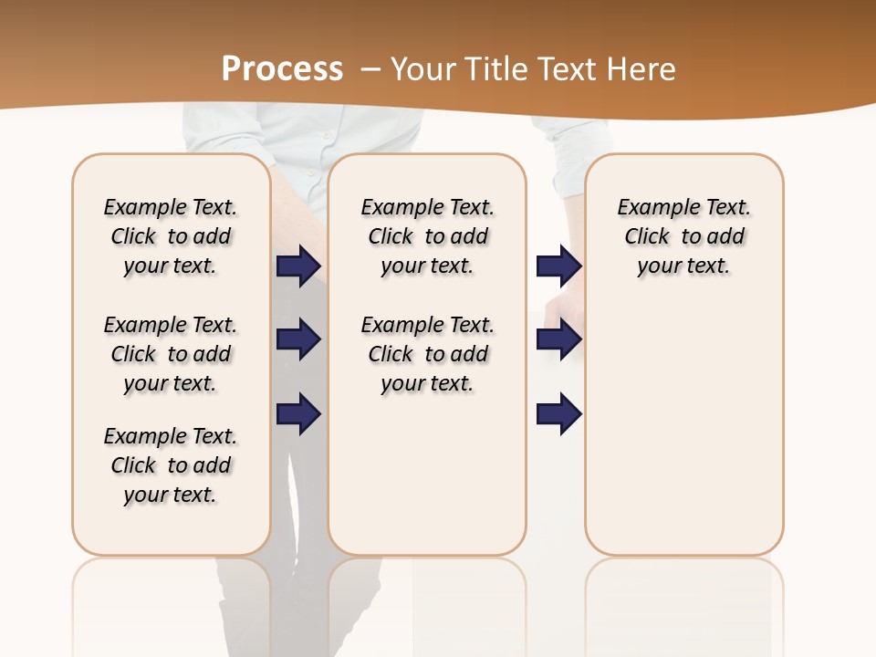 Handsome Placard Positive PowerPoint Template