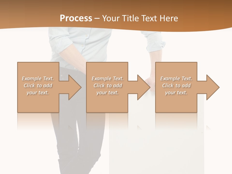 Handsome Placard Positive PowerPoint Template