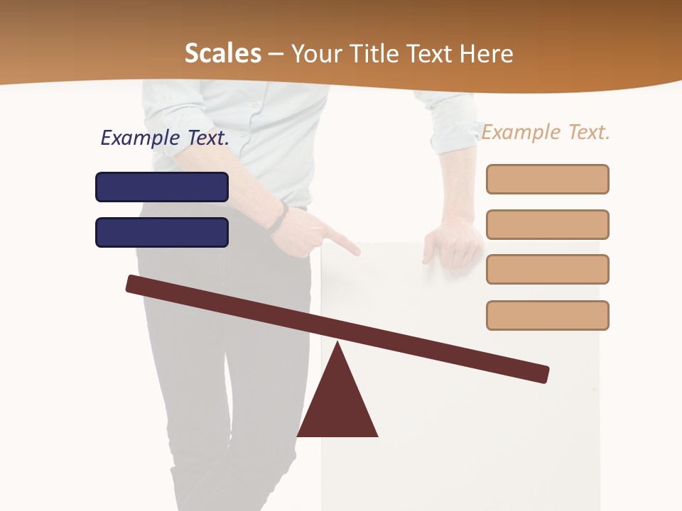 Handsome Placard Positive PowerPoint Template