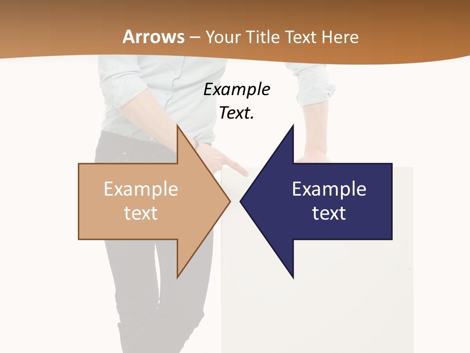 Handsome Placard Positive PowerPoint Template