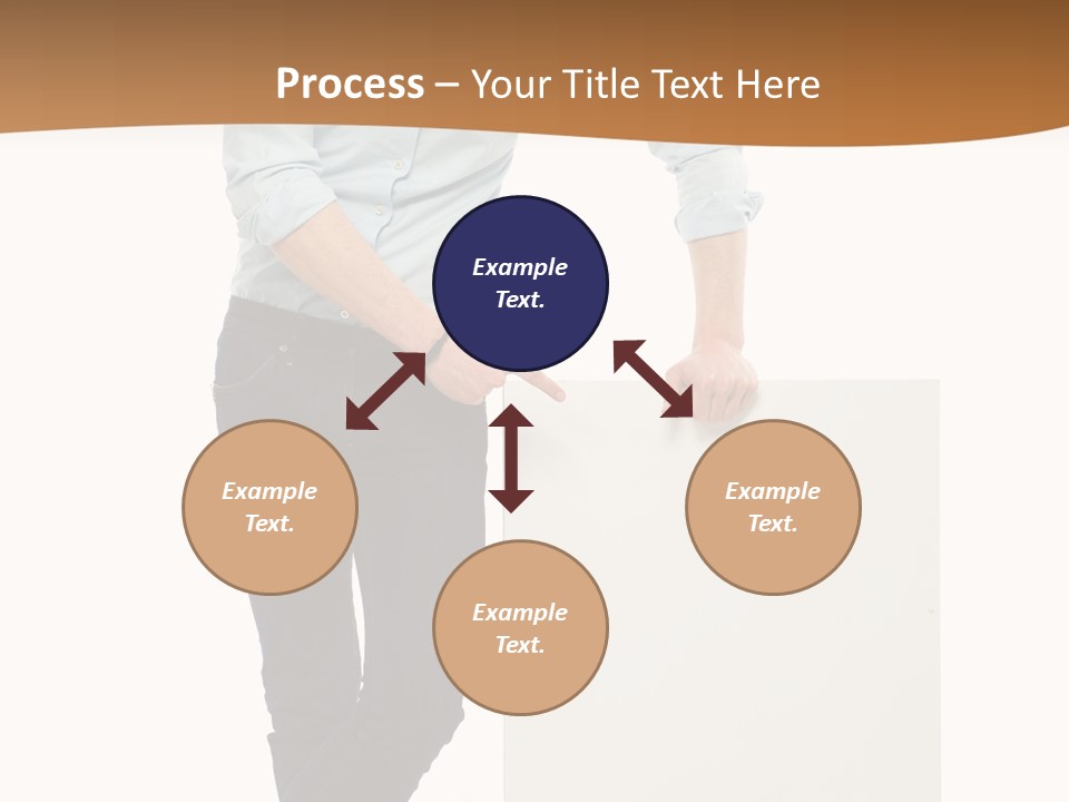 Handsome Placard Positive PowerPoint Template