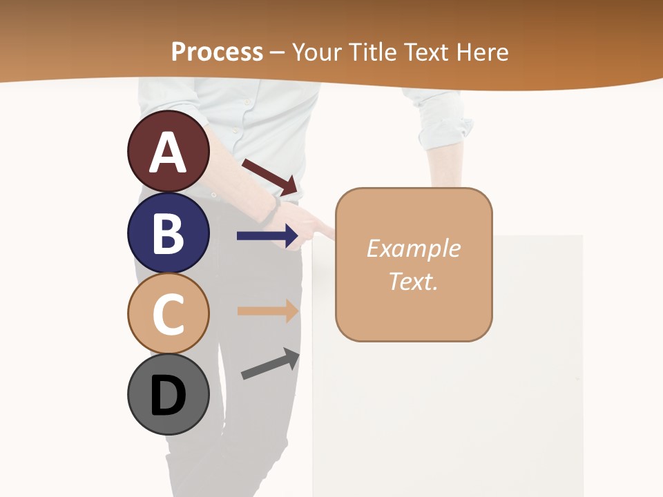 Handsome Placard Positive PowerPoint Template