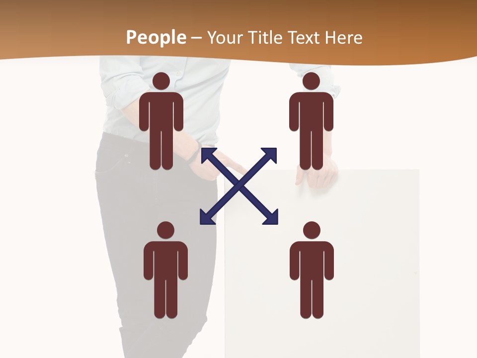 Handsome Placard Positive PowerPoint Template