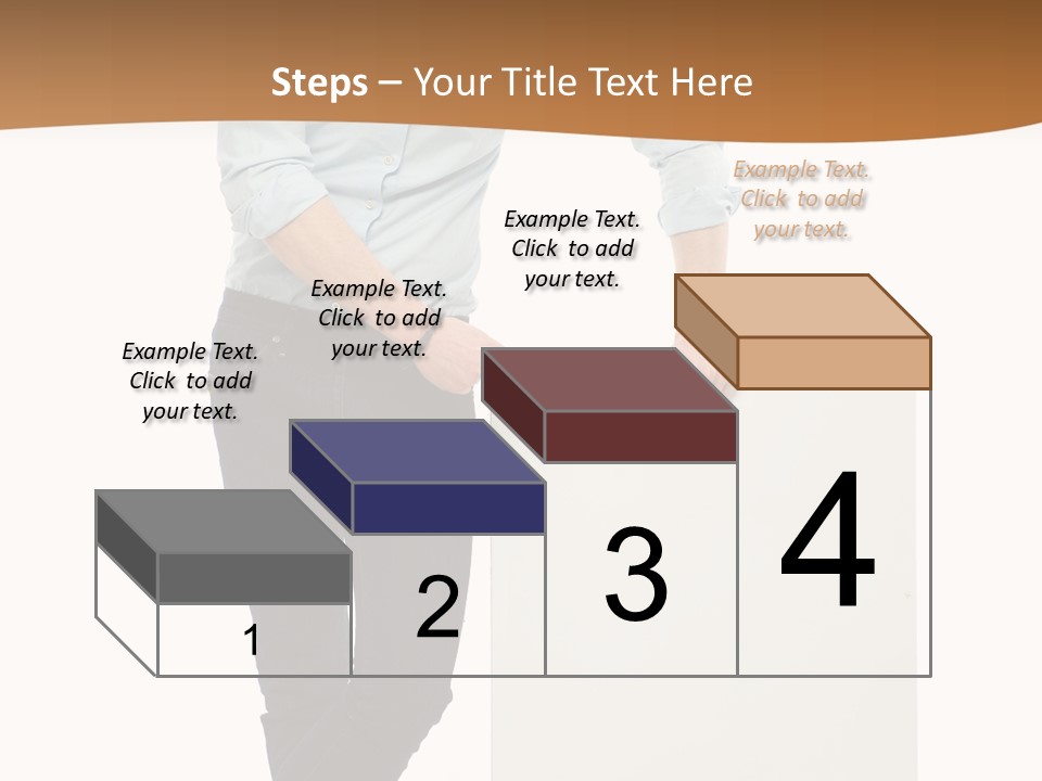 Handsome Placard Positive PowerPoint Template