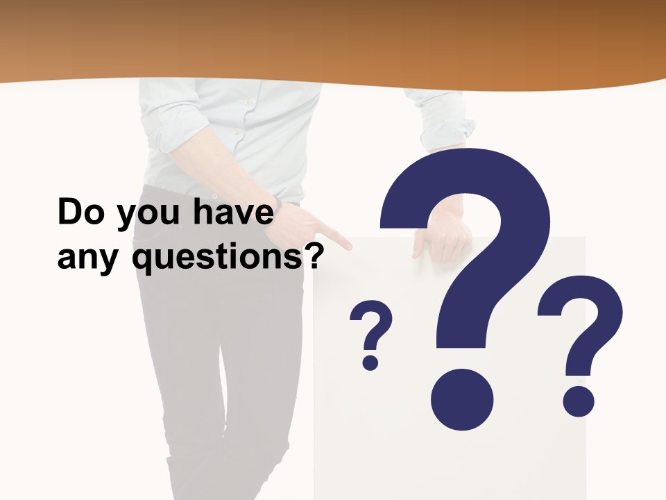 Handsome Placard Positive PowerPoint Template