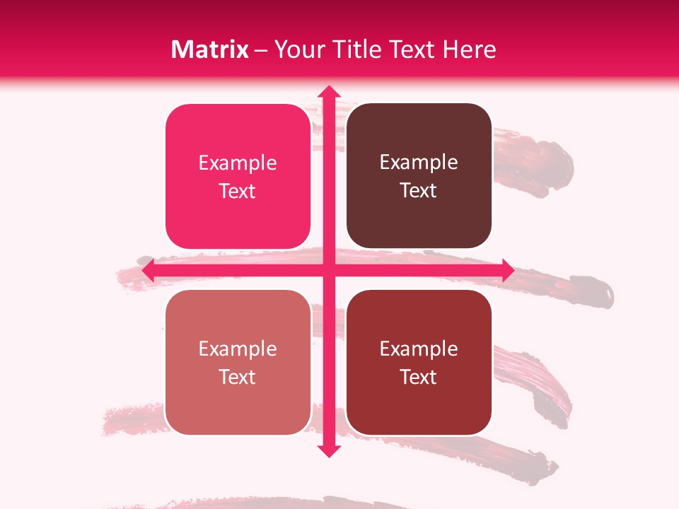 Backdrop Oil Blood PowerPoint Template