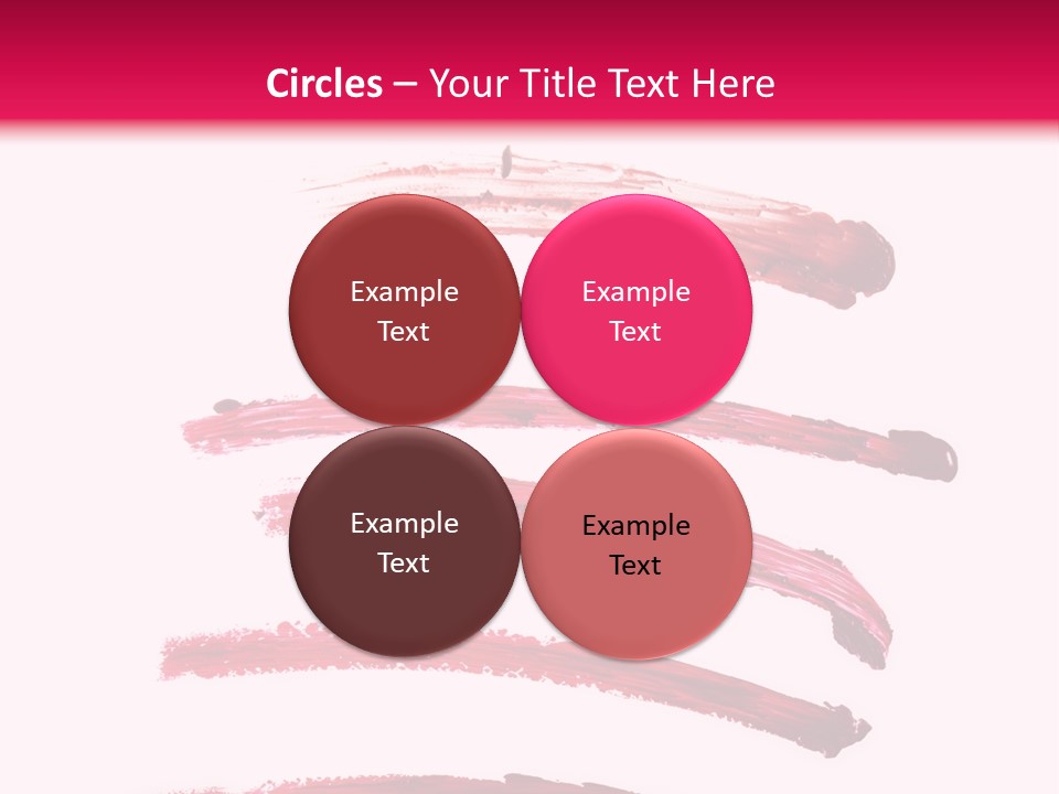 Backdrop Oil Blood PowerPoint Template