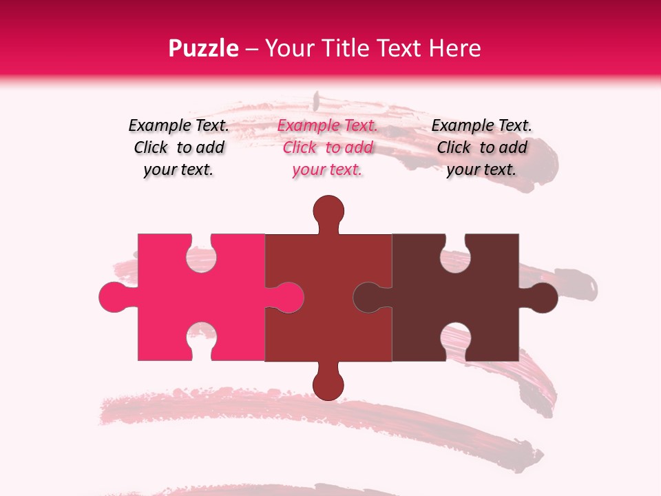 Backdrop Oil Blood PowerPoint Template