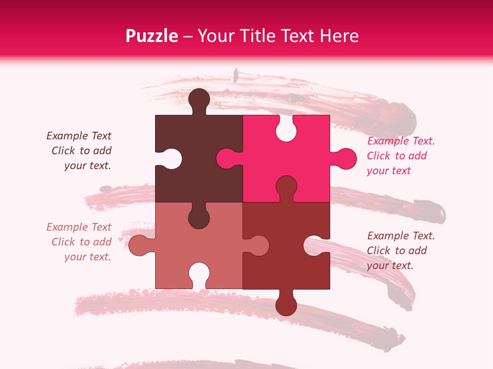 Backdrop Oil Blood PowerPoint Template