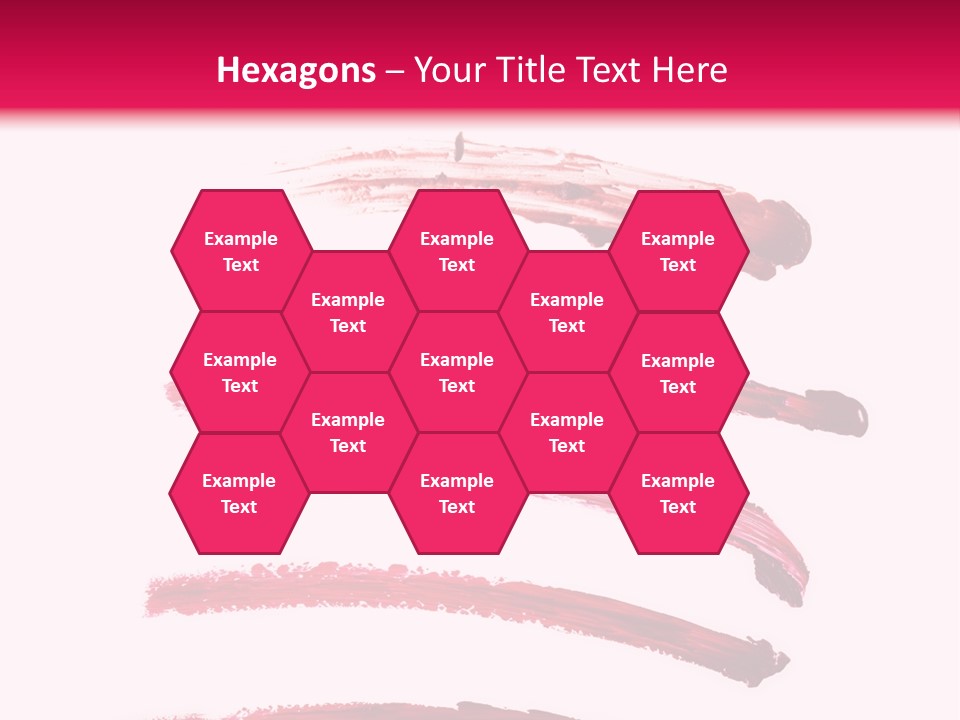 Backdrop Oil Blood PowerPoint Template