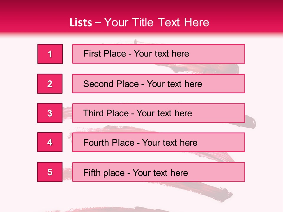 Backdrop Oil Blood PowerPoint Template