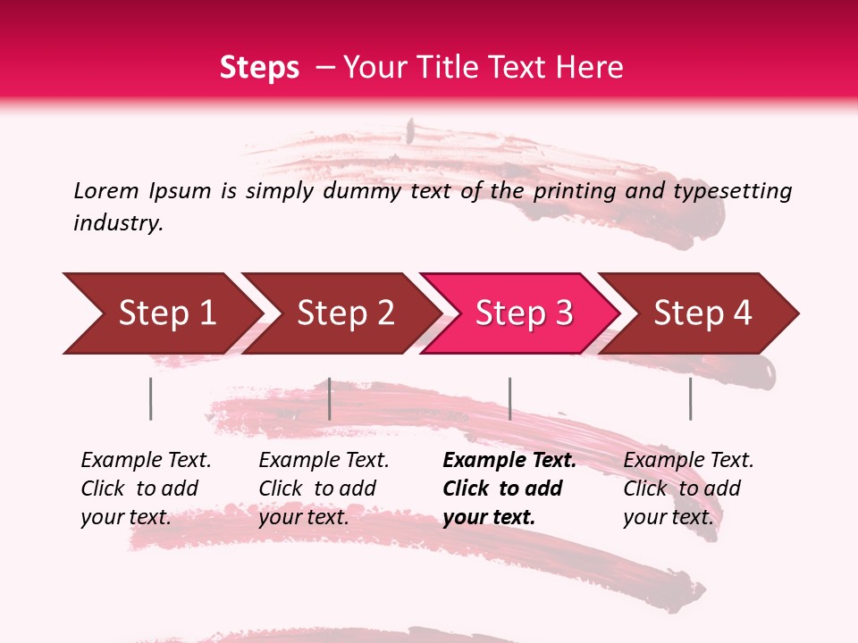 Backdrop Oil Blood PowerPoint Template