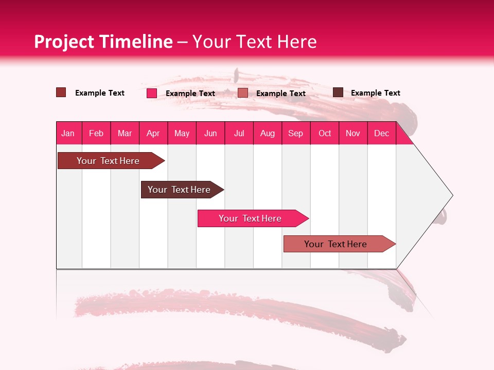 Backdrop Oil Blood PowerPoint Template