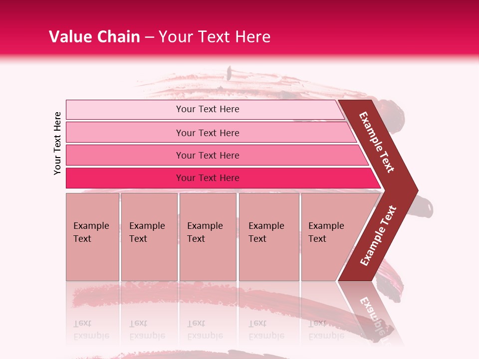 Backdrop Oil Blood PowerPoint Template