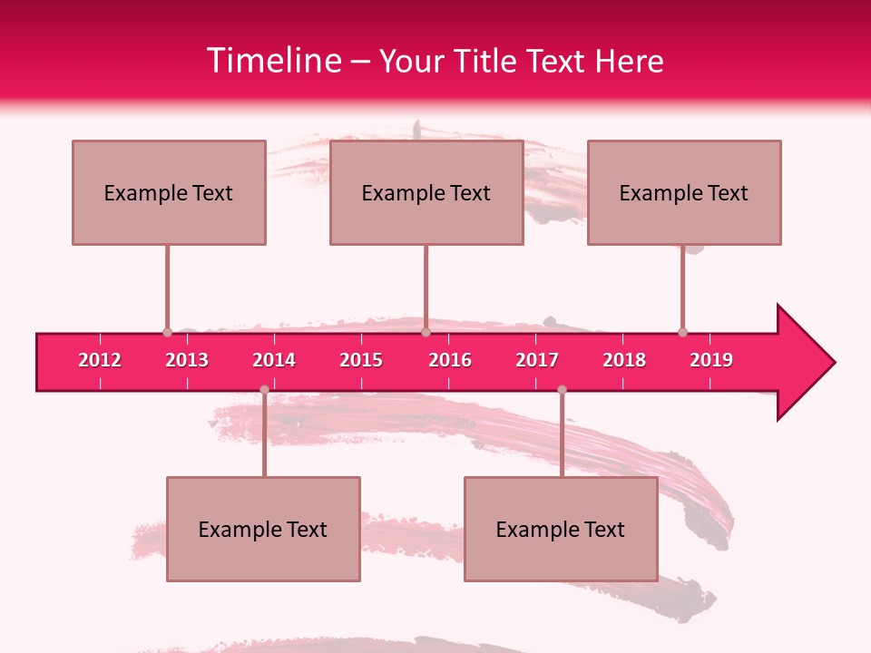 Backdrop Oil Blood PowerPoint Template