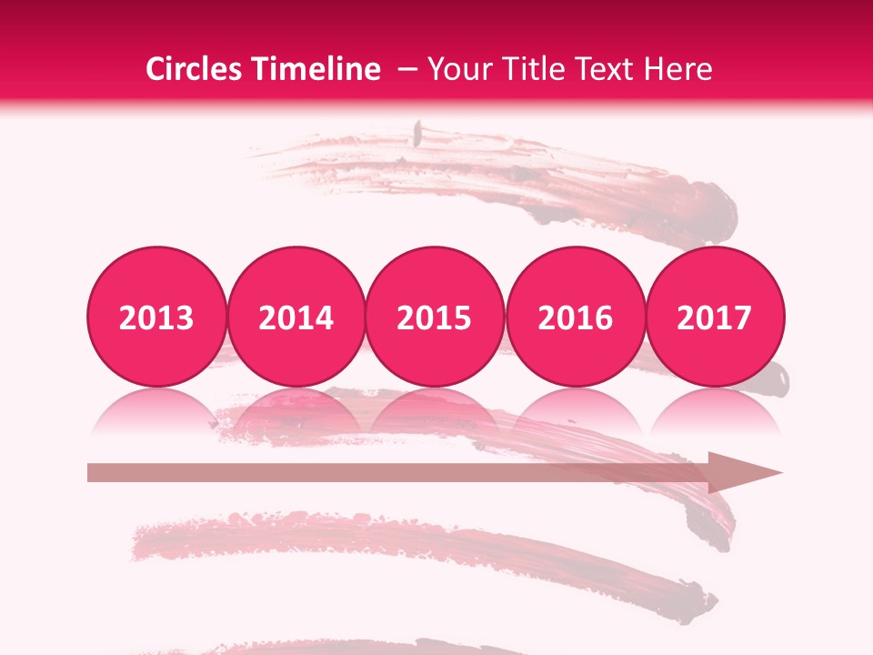 Backdrop Oil Blood PowerPoint Template