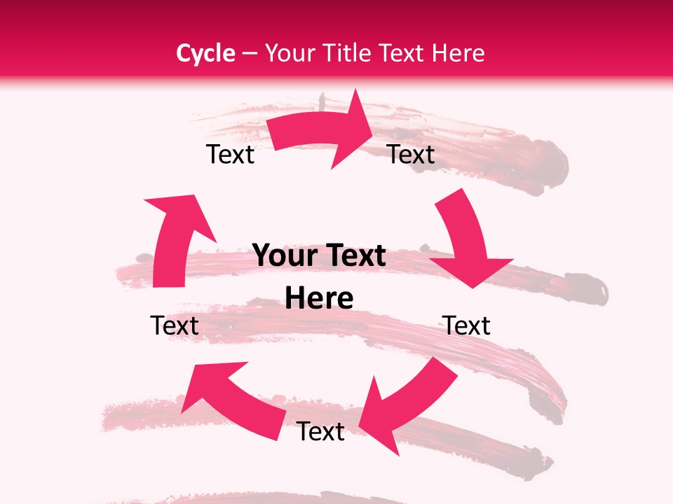 Backdrop Oil Blood PowerPoint Template