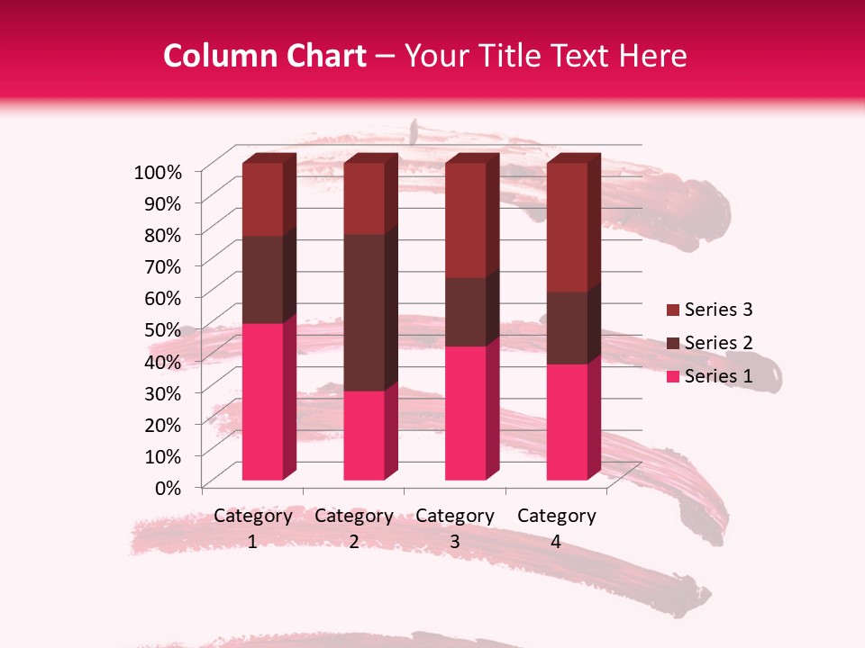 Backdrop Oil Blood PowerPoint Template
