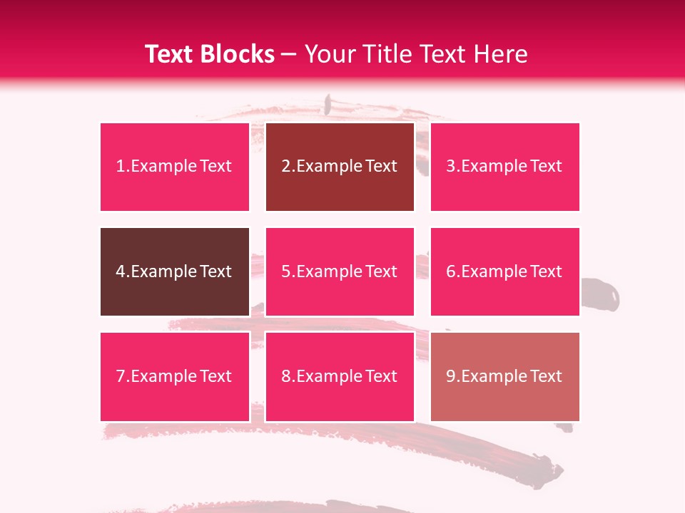 Backdrop Oil Blood PowerPoint Template