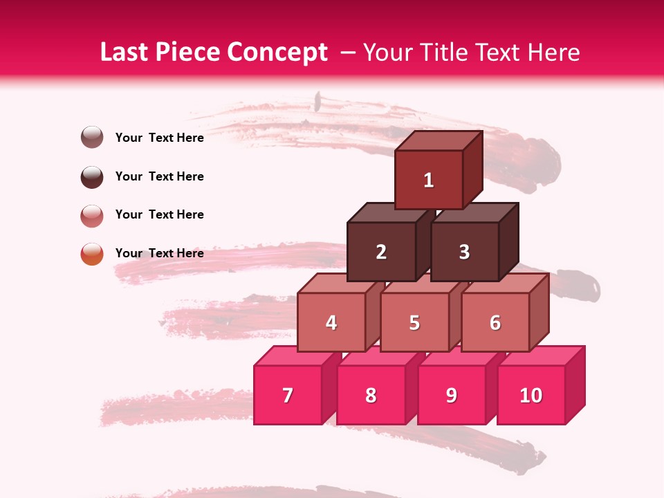 Backdrop Oil Blood PowerPoint Template