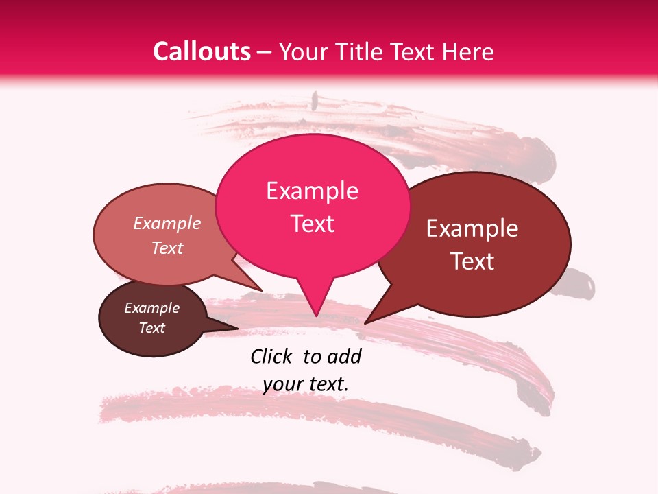 Backdrop Oil Blood PowerPoint Template