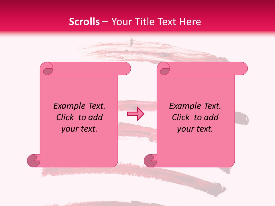 Backdrop Oil Blood PowerPoint Template