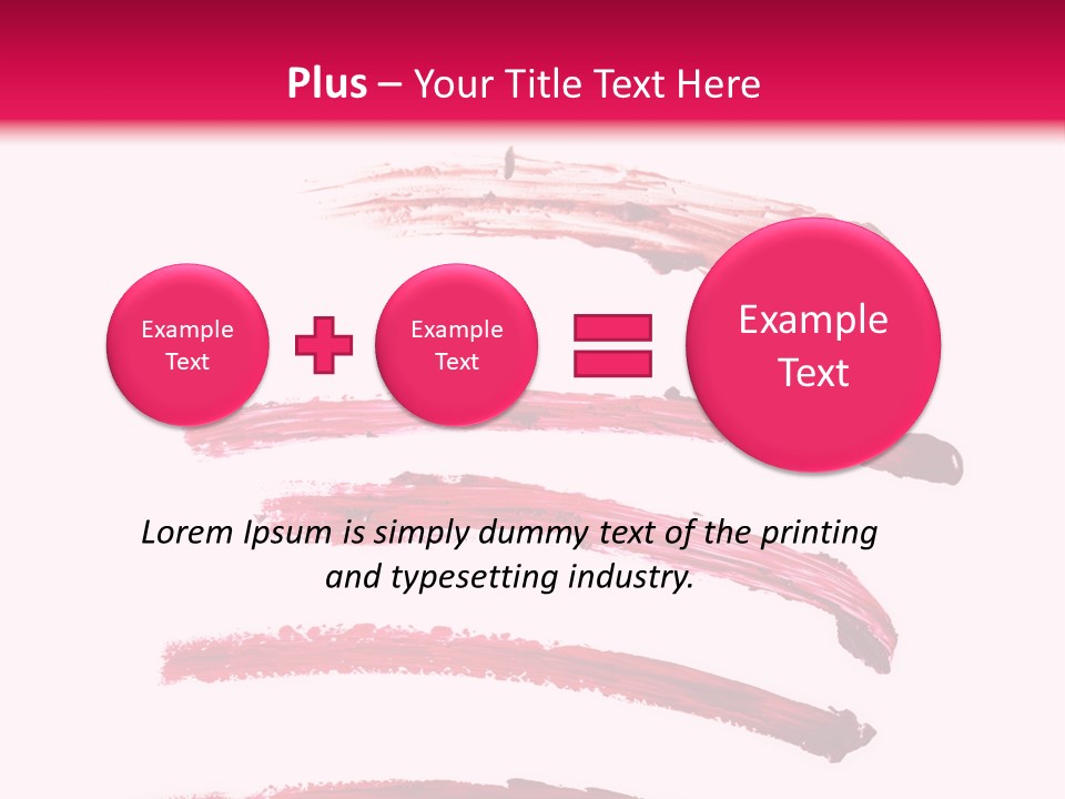 Backdrop Oil Blood PowerPoint Template